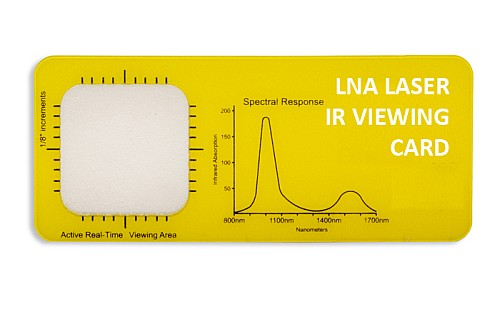 LNA Laser IR Viewing Card