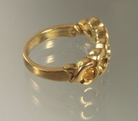Laser cutting - gold ring